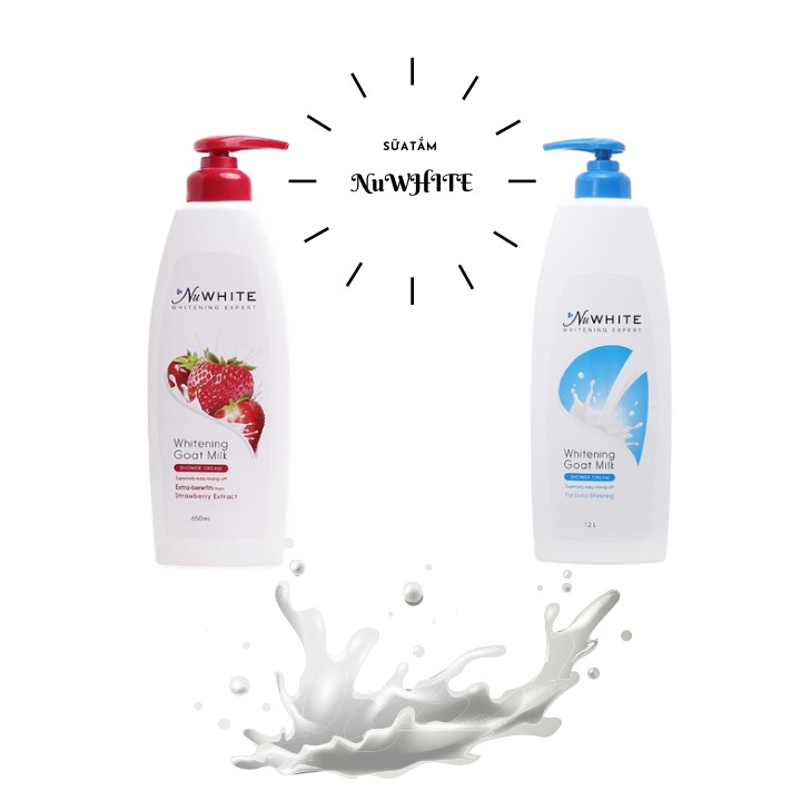 Sữa tắm NuWHite 1.2L