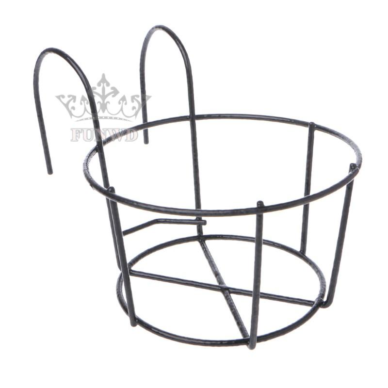 【FUNWD】Plant Stand Flower Pot Hooks Metal Bracket Wall Mount Hangers for Hanging Chimes Planters Outdoor Decoration