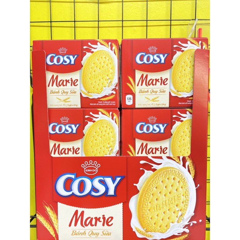 Khay 12bánh quy sữa Cosy Marie hộp 48g