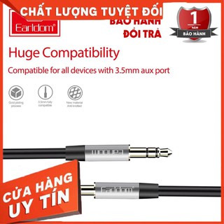 Dây Cáp Âm Thanh Cao Cấp Earldom Jack AUX-33 Kết Nối Chân 3.5 Lấy Âm Thanh Video Audio Lấy Nhạc Ra Loa Tai Nghe