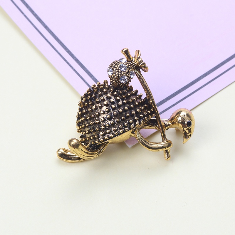 Trâm Cài Áo Hình Con Ong Đính Ngọc Trai Sang Trọng