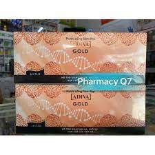 Adiva Gold Sản phẩm mới, chính hãng Thực Phẩm Bảo Vệ Sức Khỏe Adiva Gold Hỗ Trợ Giảm Sạm, Khô Da &amp; Hạn Chế Lão Hóa