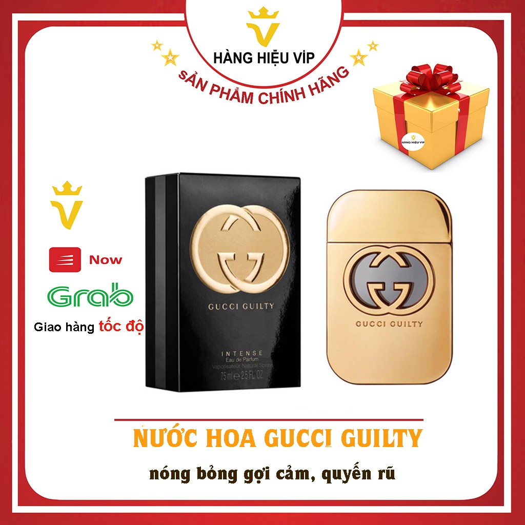 [Chiết] GUCCI Nước Hoa Hương Nữ Gucci Guilty Intense Hương Thơm Đầy Lôi Cuốn 10ml