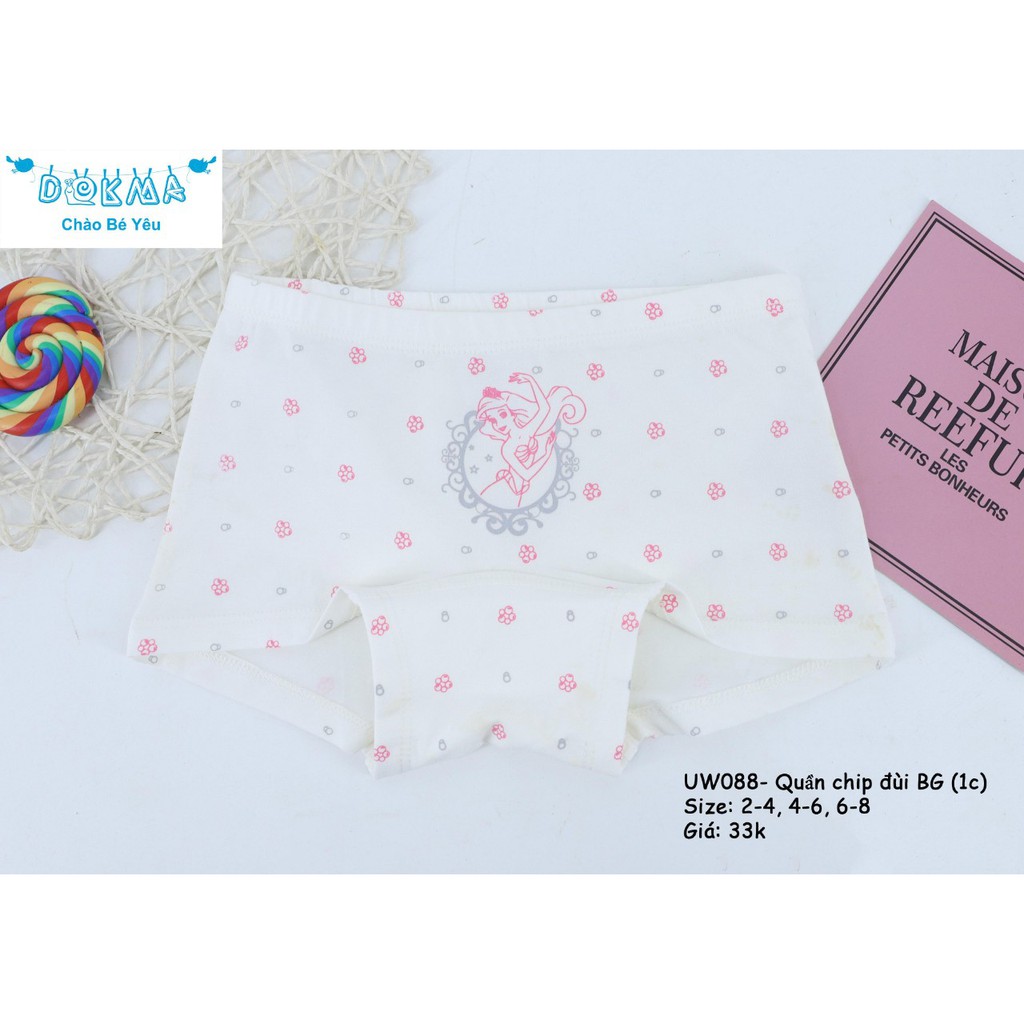 Quần chip đùi bé gái Dokma UW088 (giao mẫu ngẫu nhiên)
