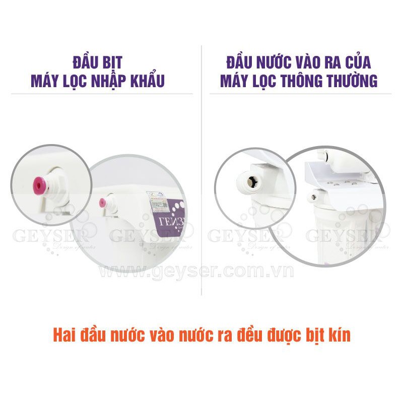 Máy Lọc Nước Nano Geyser Max - Không Dùng Điện Không Nước Thải