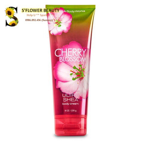 Cherry Blossom | Sản Phẩm Tắm Dưỡng Mịn Da Lưu Hương Toàn Thân Bath &amp; Body Works