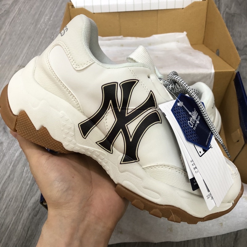 Giầy thể thao sneaker NY đen đế nâu 36-43