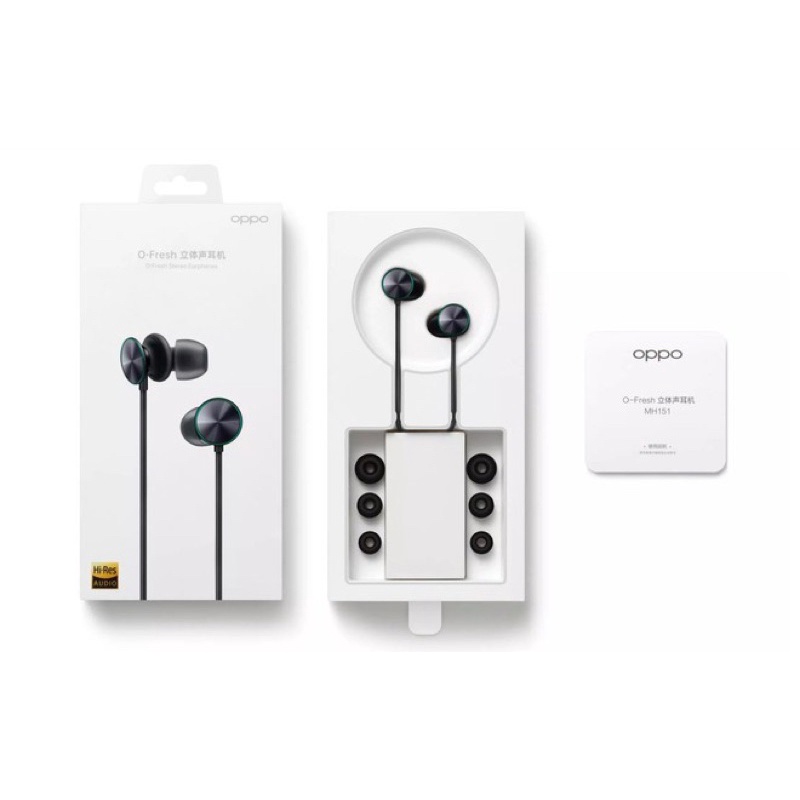 Chính hãng nguyên seal-Tai nghe nhét tai có dây Oppo O-Fresh MH151 bảo hành 1 tháng