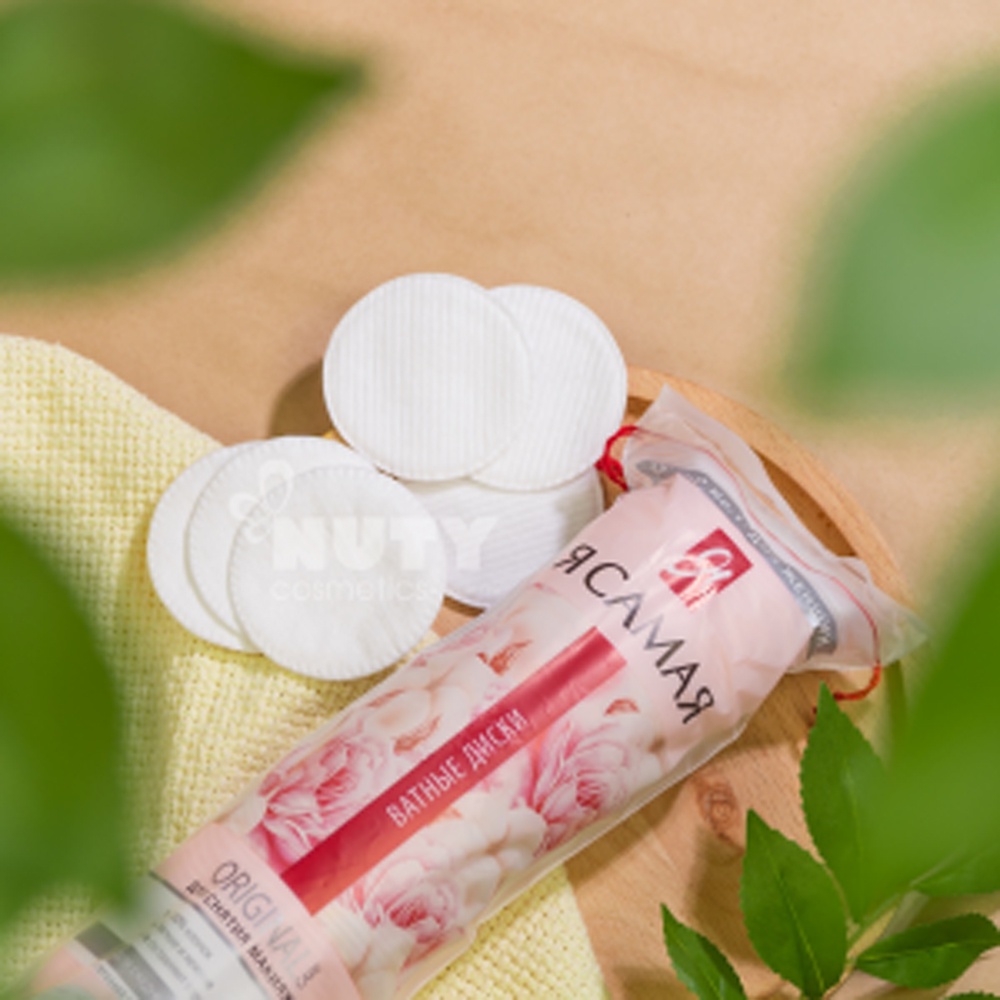 Bông tẩy trang Nga thương hiệu Tôi Là Nhất 120 miếng 100% Cotton