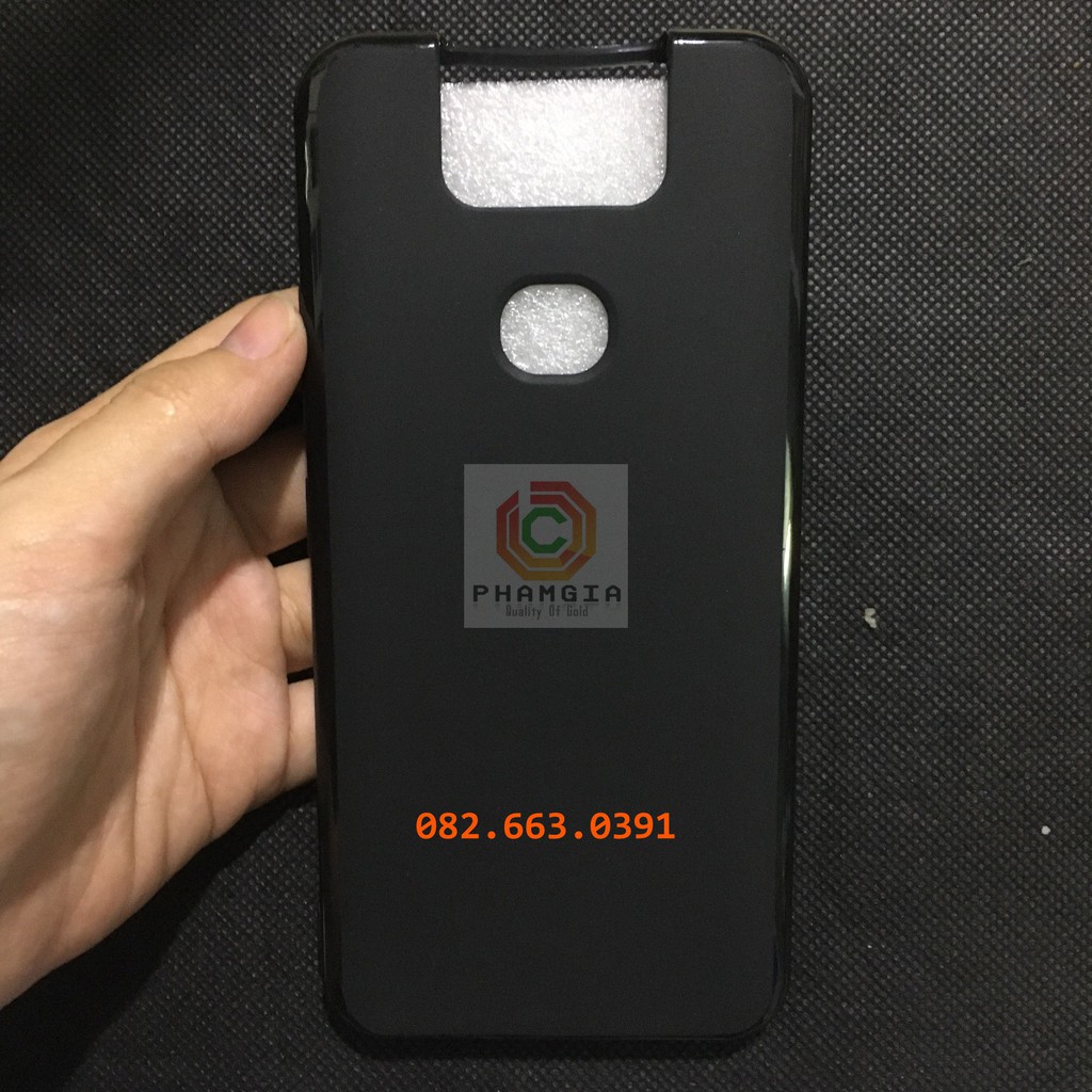 Ốp lưng Asus Zenfone 6 (ZS630KL)dẻo đen cao cấp