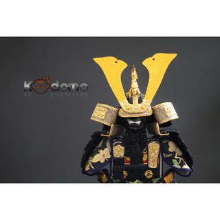 Búp bê Samurai , búp bê Nhật Bản .  Y5 ĐEN