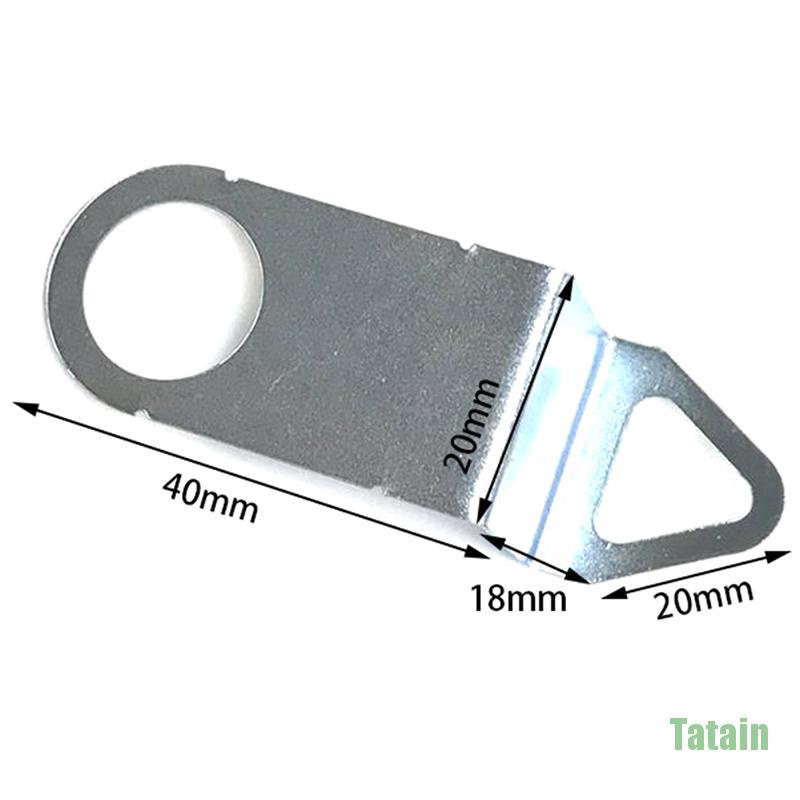 Bộ 10 móc treo đồng hồ kim loại gắn tường DIY