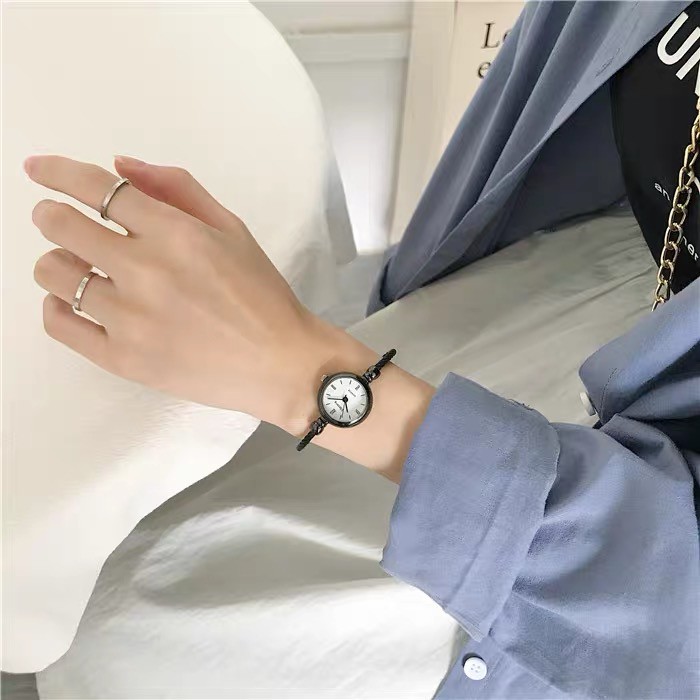 Đồng hồ nữ Ulzzang dây kim loại 3 kim | BigBuy360 - bigbuy360.vn