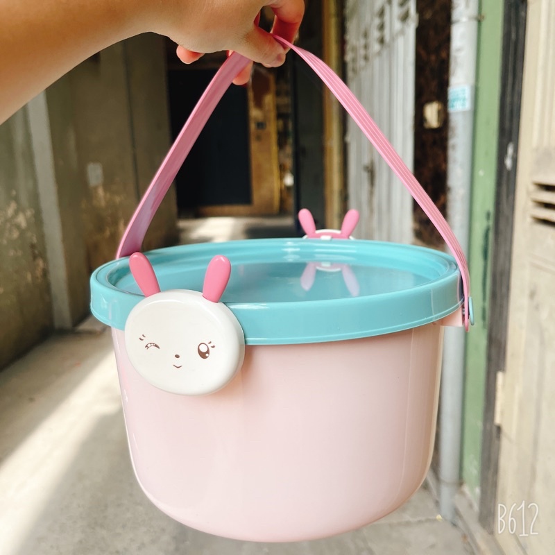 Đất Nặn Xô 24 Màu Tự Khô Không Dính Tay An Toàn Cho Bé