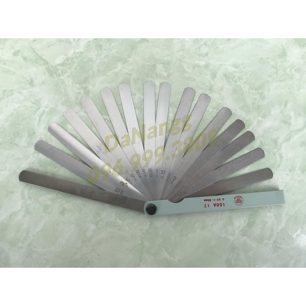 thước lá canh khe hở 150 loại 17 lá