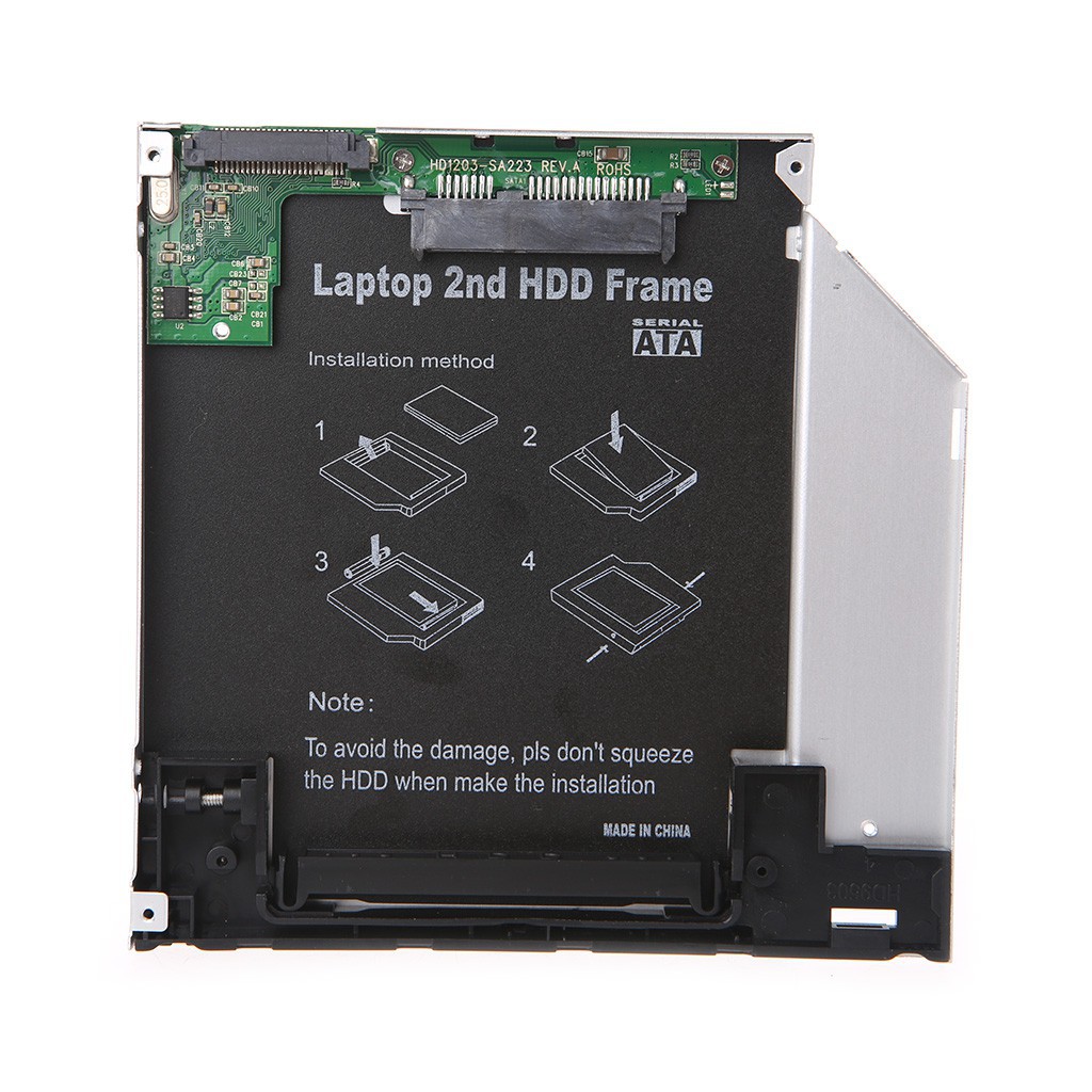 ( HOT ) Bảng mạch gắn ổ cứng 9.5mm PATA IDE sang 2nd SATA HDD | BigBuy360 - bigbuy360.vn