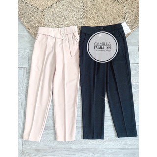 Quần baggy nơ vạt lệch