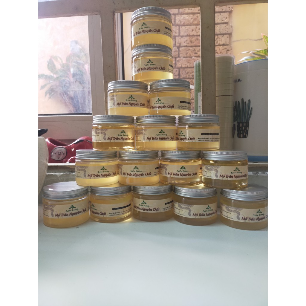 Mỡ Trăn Nguyên Chất Dùng Dưỡng Da Sau Khi Wax Lông, Mờ Sẹo | BigBuy360 - bigbuy360.vn