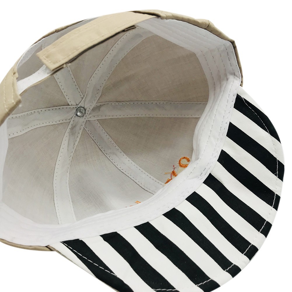 Newborn Baby Hat Girl Boy Letter Striped Baseball Cap Infant Cotton Unisex Toddlers Sun Cap