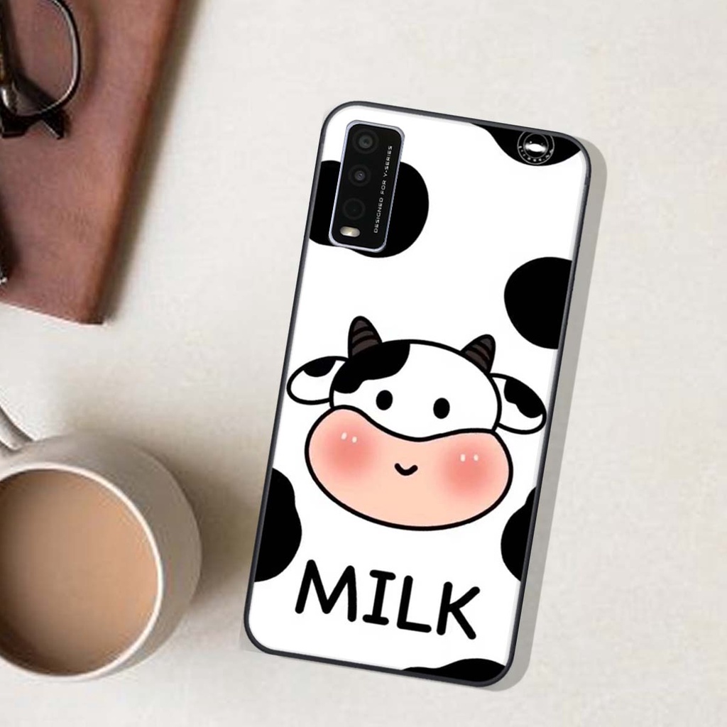 Ốp lưng Vivo Y20 in hình Gấu xinh xắn, Bò sữa đáng yêu,  ĐẸP -  RẺ - XINH - ĐỘC ĐÁO