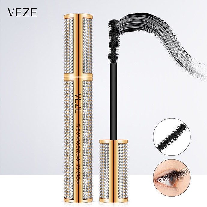 Mascara Venzen Color Chuốt Cong Làm Dài Mi, Lâu Trôi Chống Thấm Nước, Làm Mi Dày Gấp Nhiều Lần MS6002