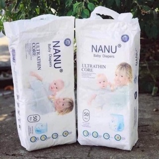 Bỉm nanu, tã quần nanu nội địa nhật combo 50 miếng size m/l/xl