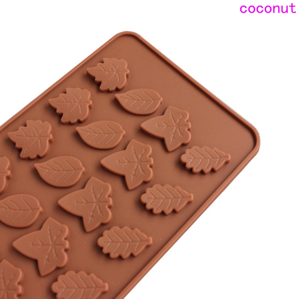 Khuôn Silicon Làm Bánh Đa Năng Tạo Hình Chiếc Lá Sáng Tạo