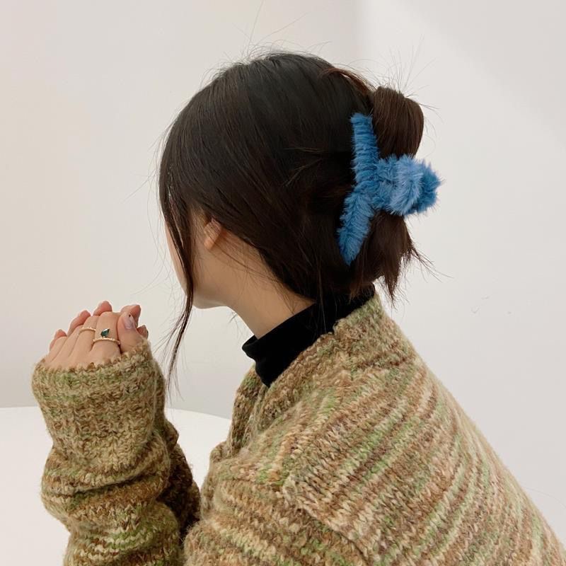 Kẹp tóc hàm vây cá mập thời trang thu đông Hàn Quốc cho nữ