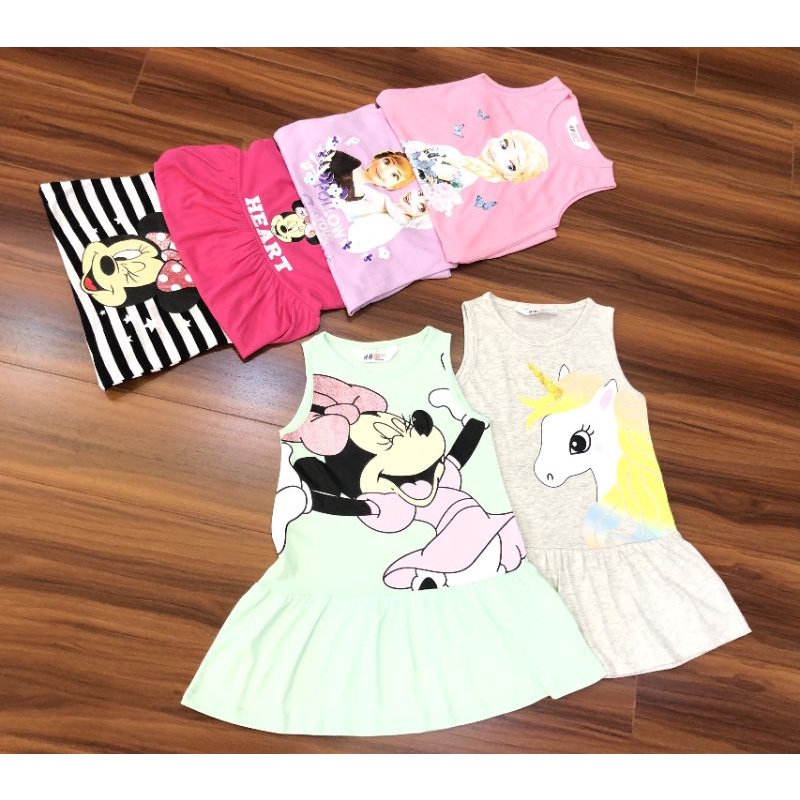 Váy thun đuôi cá HM bé gái - HÀNG TQXK