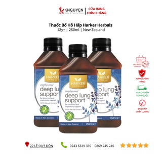 Dọn đờm, đẩy đờm Harker Herbals Chest Clear, Deep Lung Support của Úc