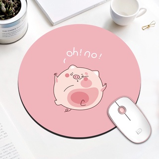 Miếng lót chuột hình tròn với thiết kế hoạt hình ngộ nghĩnh 2022
