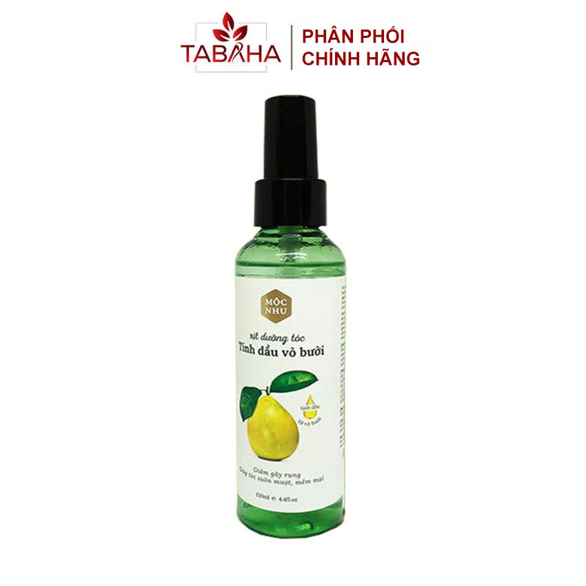 Xịt Dưỡng Tóc Tinh Dầu Vỏ Bưởi Pomelo Mộc Nhu 130ml