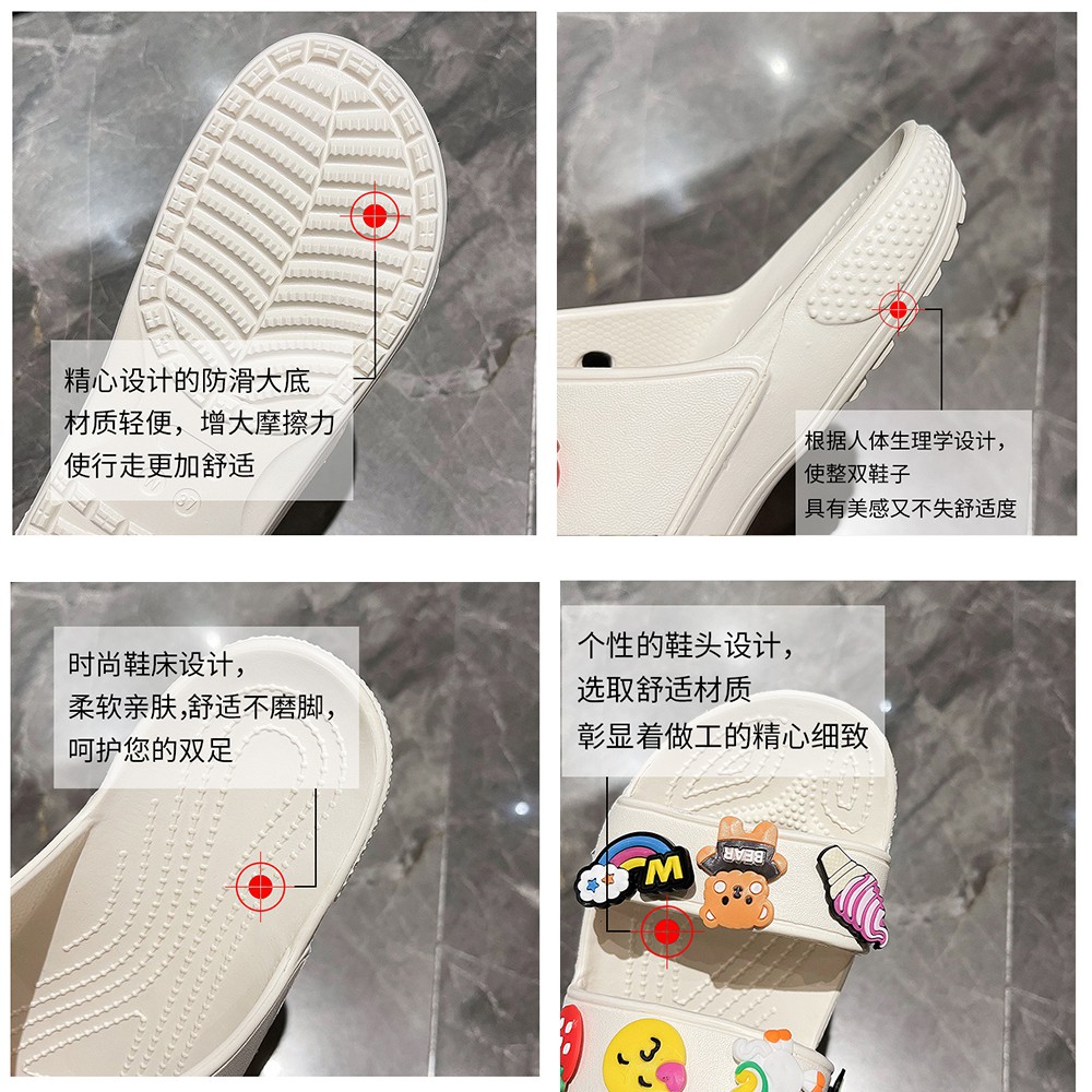 Dép crocs đi trong nhà thời trang cho nữ dép crocs nữ