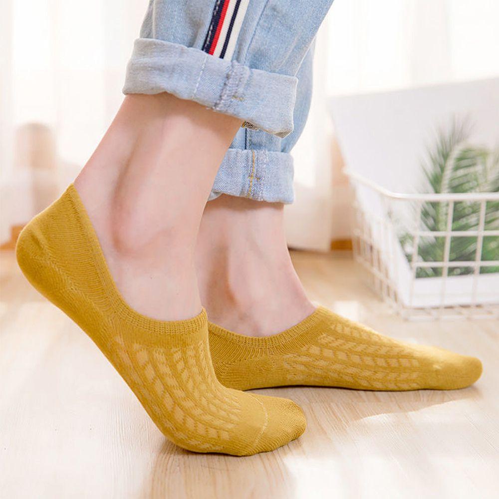 Bộ 10 Đôi Vớ Ngắn Bằng Silicone Chống Trượt Cho Nữ