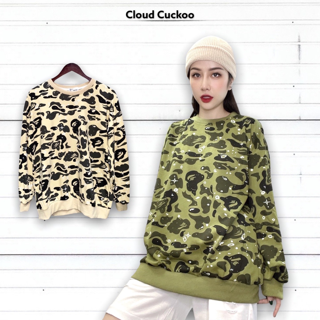 Áo Sweater Unisex Họa Tiết Phong Cách - Mã Số: N635
