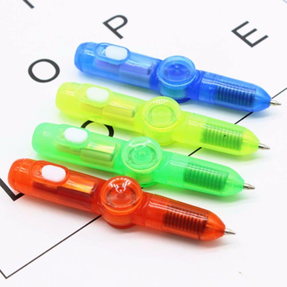 Bút Bi 2 Trong 1 Xoay Được Giúp Giảm Căng Thẳng Tiện Dụng
