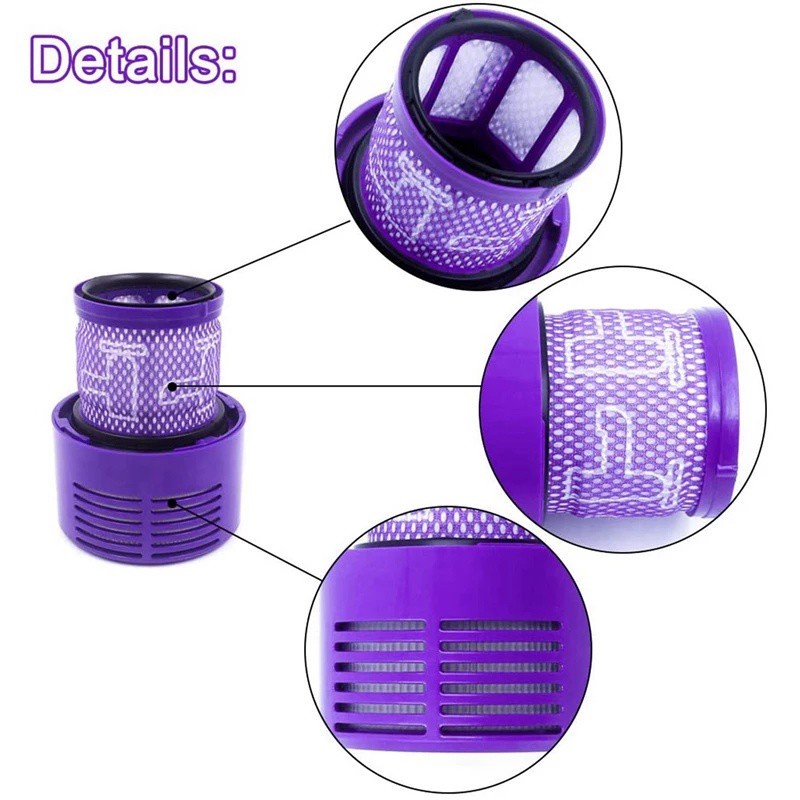 Bộ Lọc Thay Thế Cho Máy Hút Bụi Dyson V10 Sv12