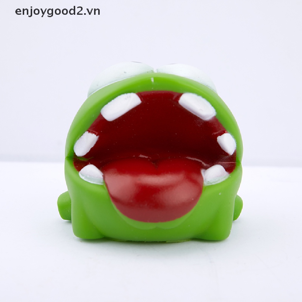 Om NOM Đồ Chơi Búp Bê Ếch Bằng Cao Su vinyl