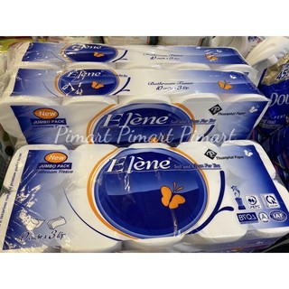 Giấy vệ sinh Elene xanh/hồng/elene than tre 10 cuộn 3 lớp siêu dày