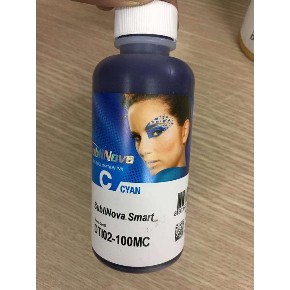 Bộ 06 chai Epson Inktech chuyển nhiệt 100ml