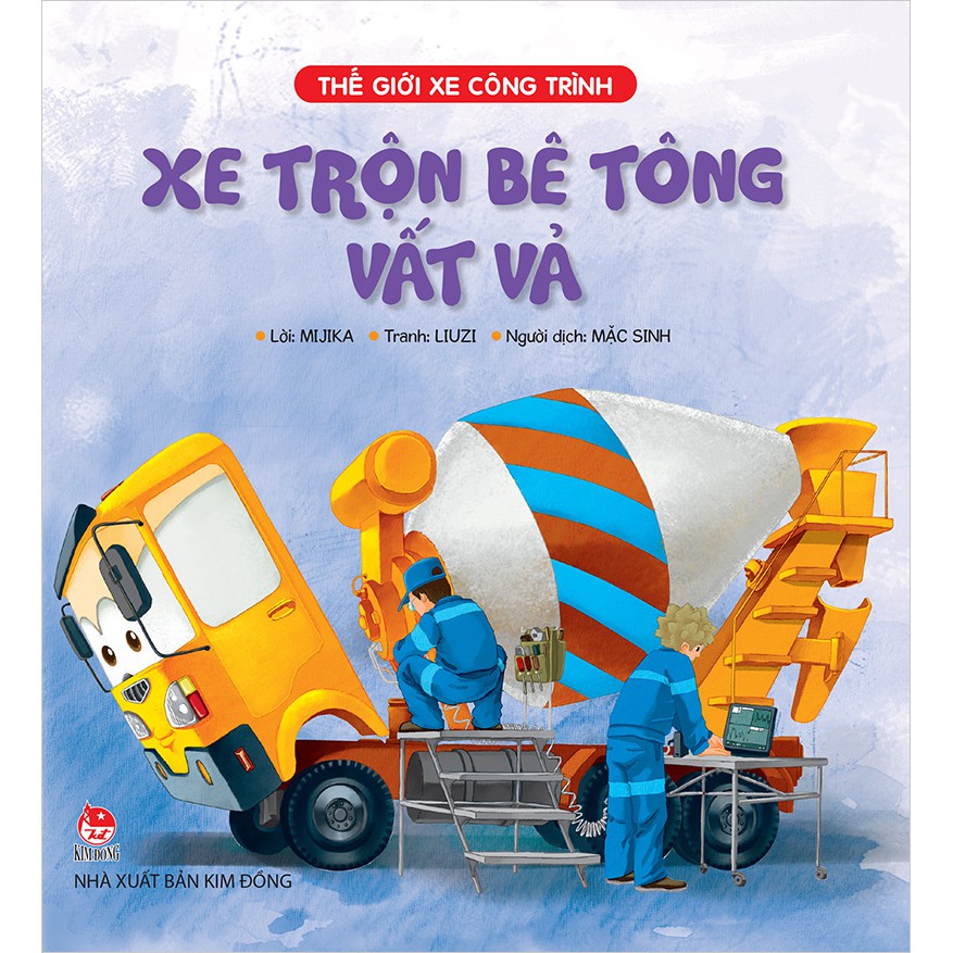 Combo Sách - Thế giới xe công trình ( 6 cuốn )