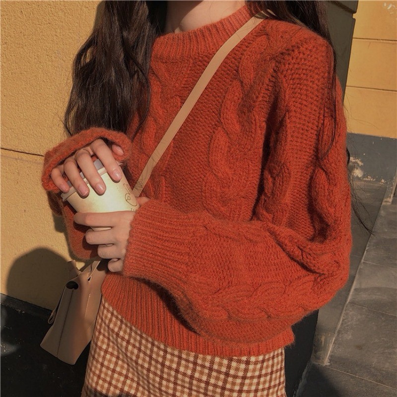 Ao len vặn thừng form thụng tay rộng 2364 | BigBuy360 - bigbuy360.vn