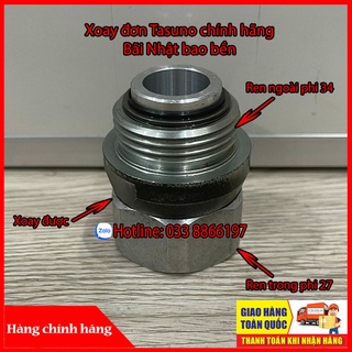Đầu xoay cò bơm xăng dầu phi 34 giảm xuống phi 27