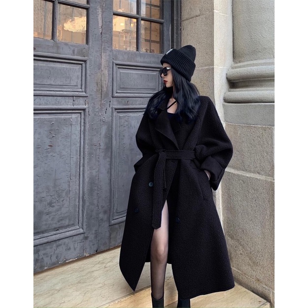 Áo choàng bông form rộng cá tính⚡️ANDUSTORE⚡️ấm lại chất ngầu | BigBuy360 - bigbuy360.vn