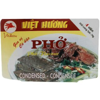 Viên Gia vị Phở bò Việt Hương gói 74g