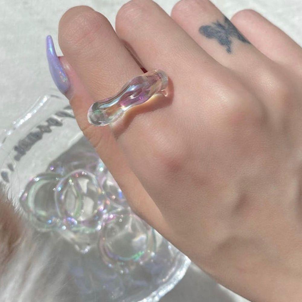 Nhẫn Đeo Tay Trong Suốt Phong Cách Vintage Thời Trang