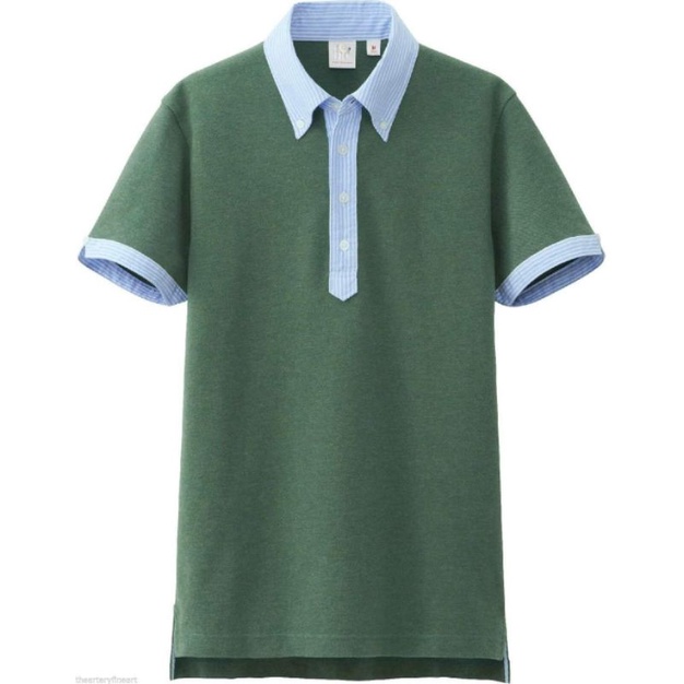 Áo polo Nam cổ bẻ có nút xuất dư xịn VNXK