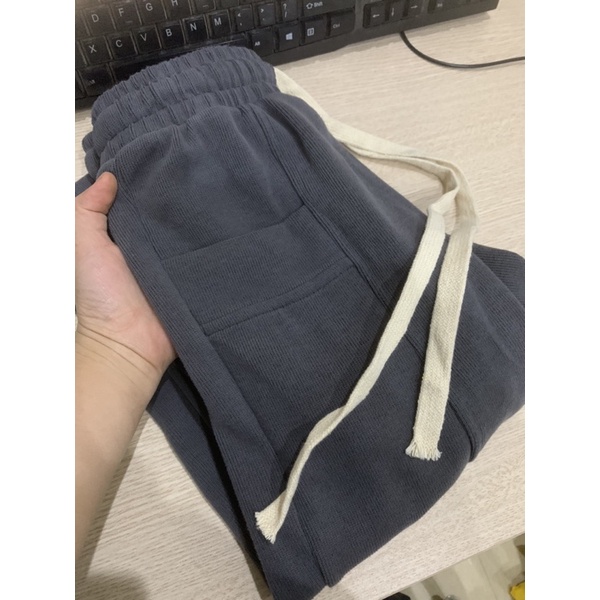 Quần JOGGER unisex nam nữ có túi trước dây lớn thời trang Hàn Quốc  cực kỳ thoải mái