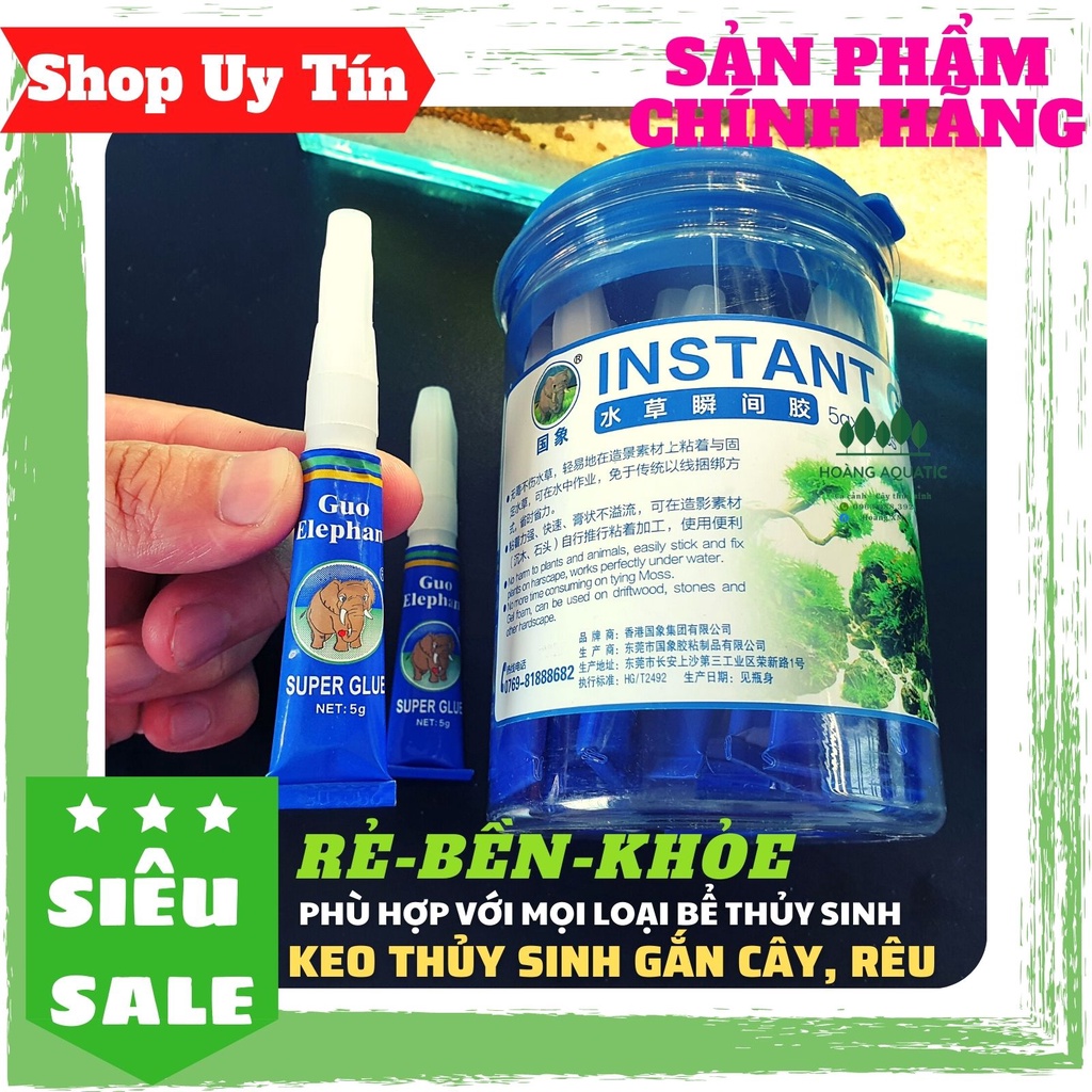 Keo Dán Thủy Sinh Giá Rẻ - Gắn Rêu - Gắn Cây...