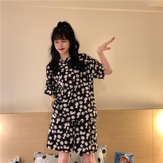 BỘ NGỦ HOA CÚC HỌA MI ĐEN